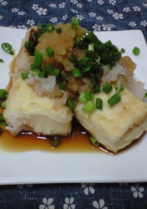 さっぱり♪おろしポン酢で揚げだし豆腐-レシピのメイン写真