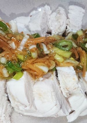 材料たった３つ！味付簡単むね肉料理-レシピのメイン写真