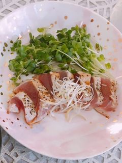 まぐろステーキ-レシピのメイン写真