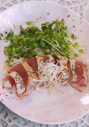 まぐろステーキ-レシピのメイン写真