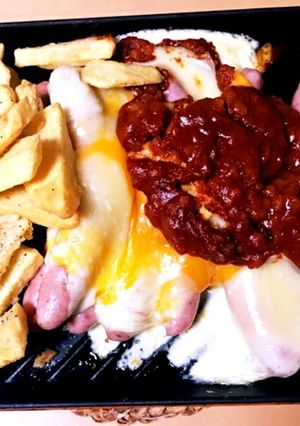 チーズカリーブルスト-レシピのメイン写真