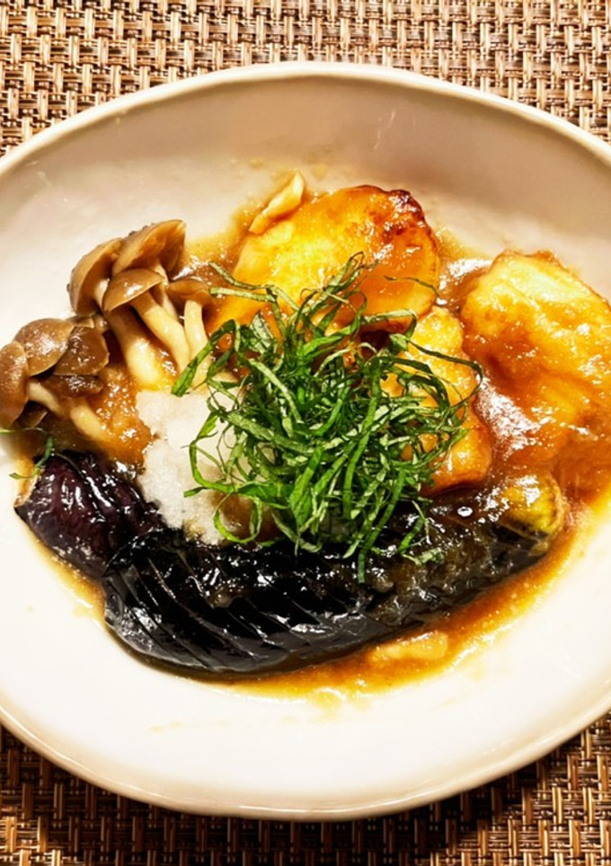 鮭となすのみぞれ煮-レシピのメイン写真