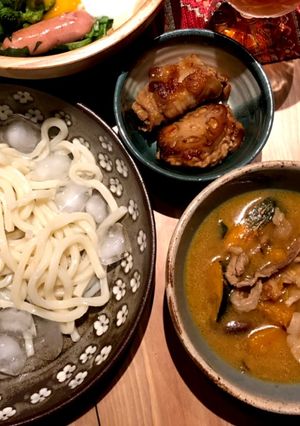 残暑を乗り切る冷やしつけうどん-レシピのメイン写真