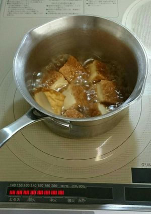 減塩 厚揚げの甘辛煮-レシピのメイン写真