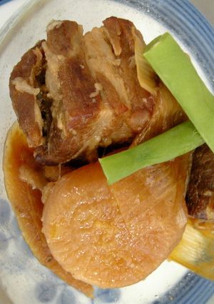 角煮っぽい豚バラ肉がさっぱり？！-レシピのメイン写真
