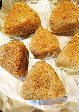 残りごはんで簡単焼きおにぎり¨*•¸♪✧-レシピのメイン写真