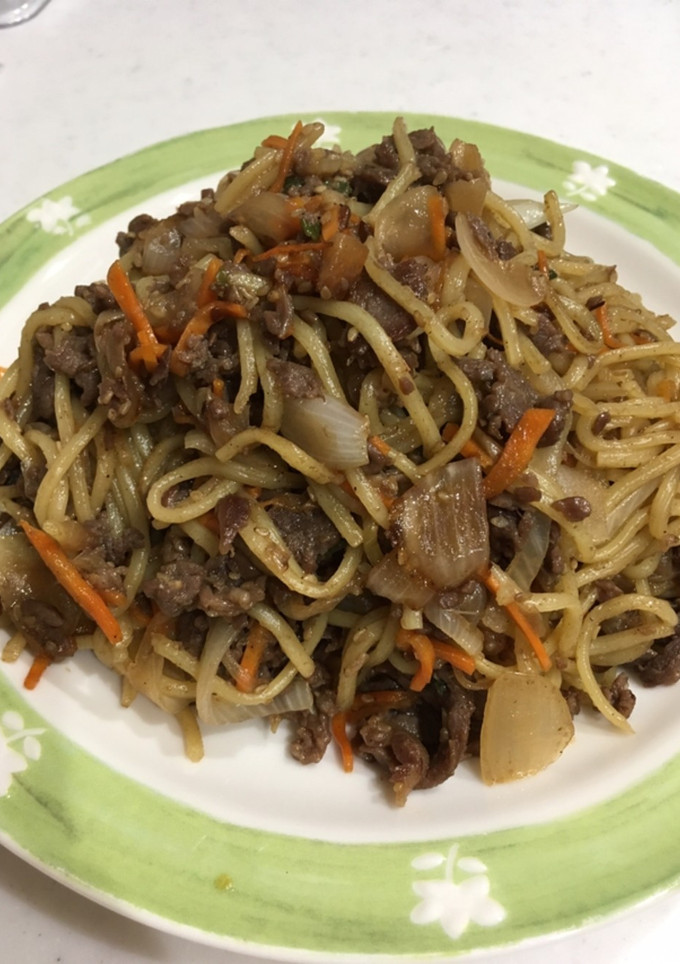 簡単！プルコギ焼きそば☆-レシピのメイン写真
