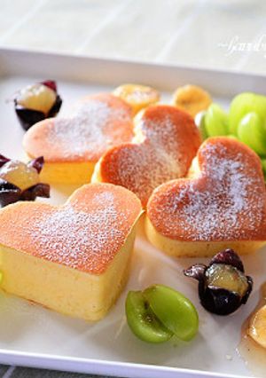 食感なめらか、ケーキみたいなホットケーキ-レシピのメイン写真