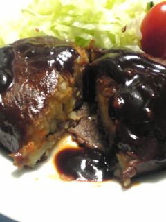 じゃがいもの牛肉巻き☆ハンバーグ風-レシピのメイン写真