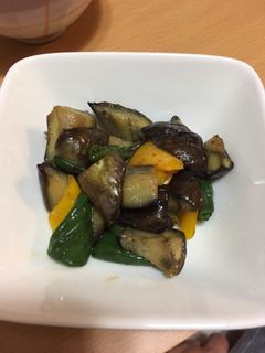 ナスとピーマンの中華炒め-レシピのメイン写真