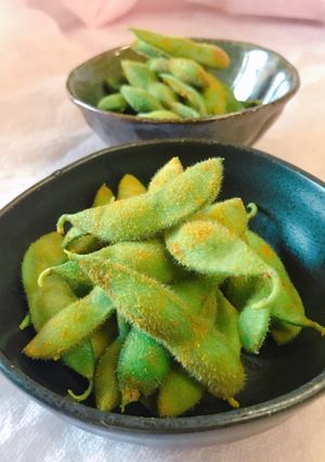 たまには カレー塩で♪枝豆-レシピのメイン写真