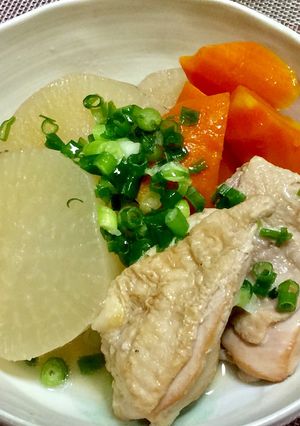 大根と鶏もも肉の煮物-レシピのメイン写真