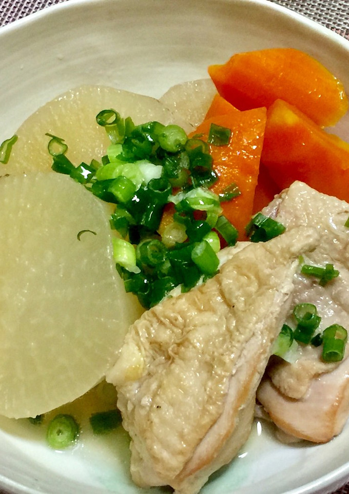 大根と鶏もも肉の煮物-レシピのメイン写真