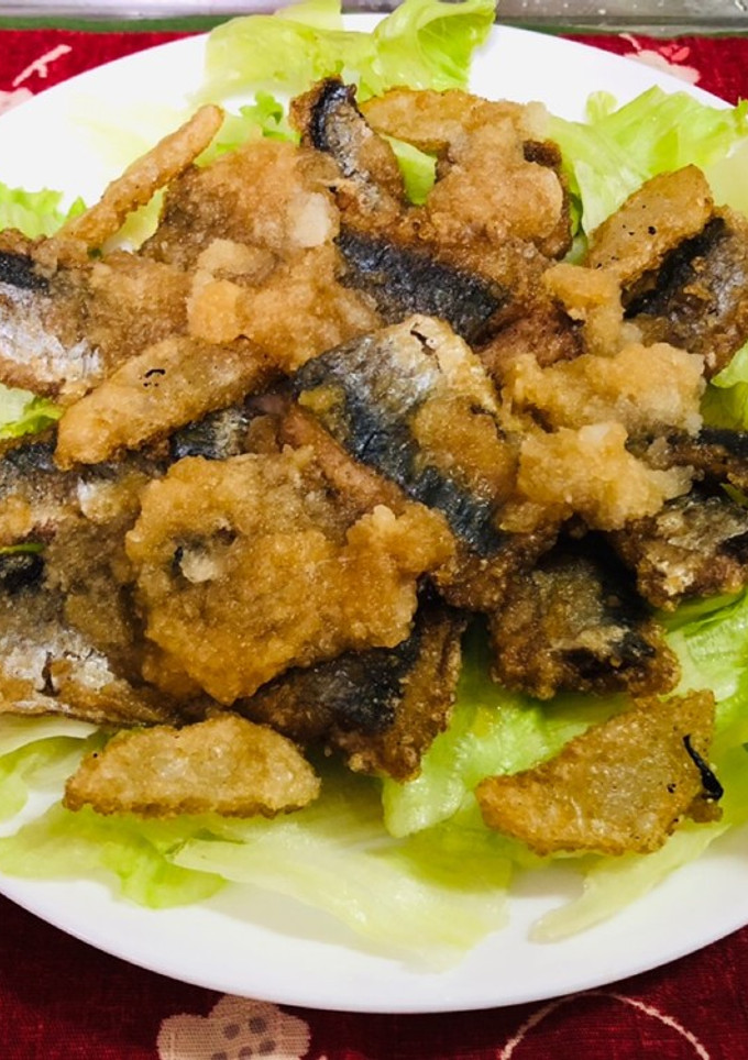 さんまの唐揚げ、大根ポン酢-レシピのメイン写真