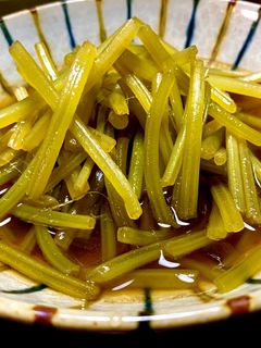 芋づるの炒め煮-レシピのメイン写真
