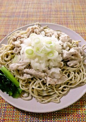 豚しゃぶぶっかけおろし蕎麦-レシピのメイン写真