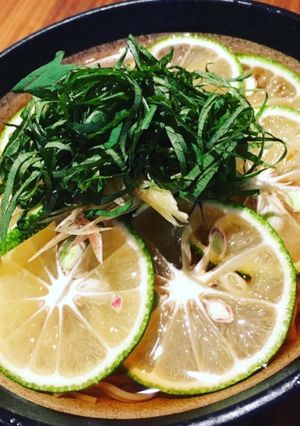 かぼすそうめん-レシピのメイン写真