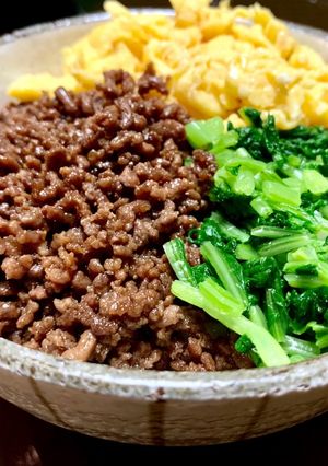 そぼろ丼-レシピのメイン写真