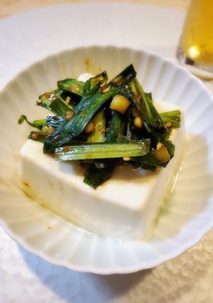 冷奴の壺ニラのせ-レシピのメイン写真