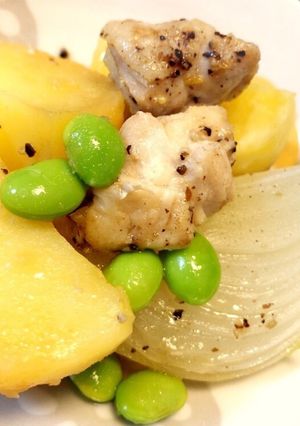 圧力鍋で塩鶏じゃが〜♪-レシピのメイン写真