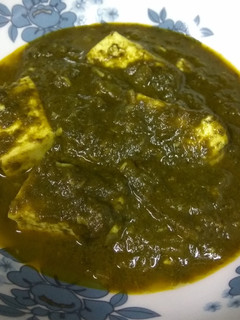 ほうれん草とパニールのカレー-レシピのメイン写真