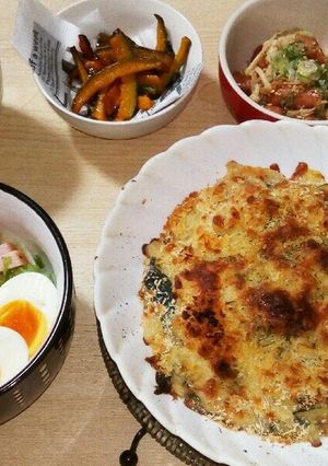 野菜たっぷり☆満腹！おからグラタン-レシピのメイン写真