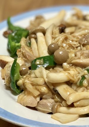 秋の味覚満載！きのこの中華炒め-レシピのメイン写真