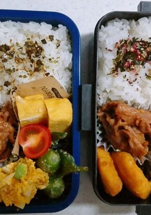 ☆高校生娘と私のお弁当☆109-レシピのメイン写真