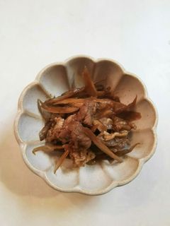 豚肉 ごぼう 炒め-レシピのメイン写真