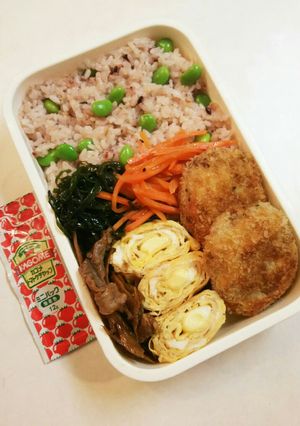 お弁当(9/19)ポテトサラダコロッケ-レシピのメイン写真
