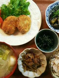 夕飯!茄子の揚げ煮浸し-レシピのメイン写真