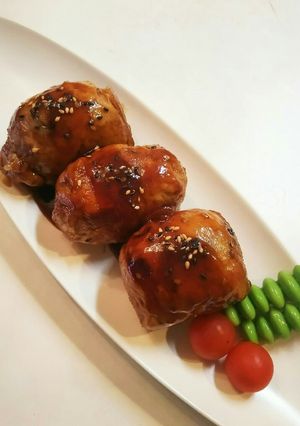 豚肉巻き おにぎり-レシピのメイン写真