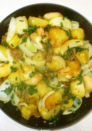カレー味肉じゃが♪簡単フライパンで-レシピのメイン写真