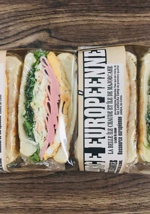 簡単ボリュームホットサンドイッチ-レシピのメイン写真