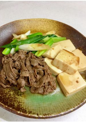 ★お肉が美味しい♡すき焼き風 肉豆腐-レシピのメイン写真