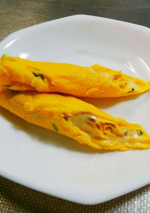 たまご焼き(チーズおかか)-レシピのメイン写真