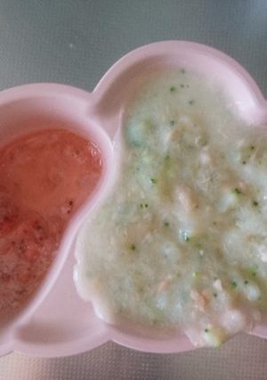 [離乳食 中期 ] 豆乳のシチュー-レシピのメイン写真