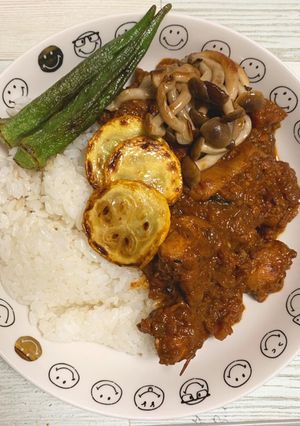 トマトチキンカレー-レシピのメイン写真