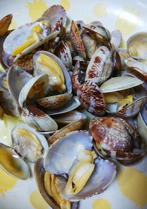 さっぱりアサリのワイン蒸し-レシピのメイン写真