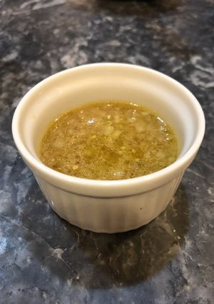 我が家のドレッシング①〜醤油マスタード-レシピのメイン写真