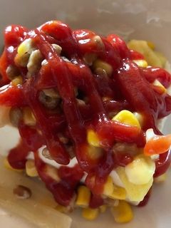 納豆とジャガコーンの冷や奴-レシピのメイン写真