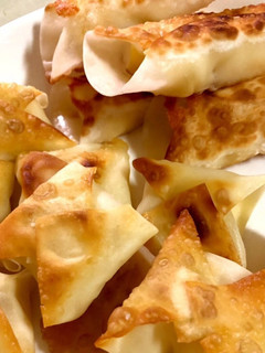 ワンタンの皮とじゃがの包み焼き-レシピのメイン写真
