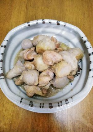 梨湖の簡単!鶏もも里いも。-レシピのメイン写真
