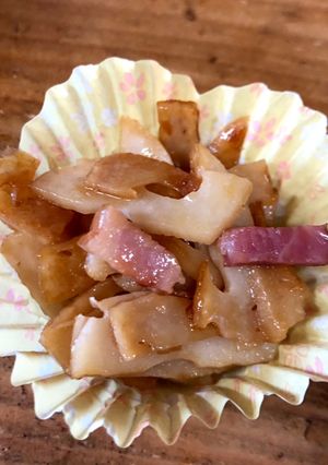 ☆お弁当に 簡単 洋風れんこん☆-レシピのメイン写真