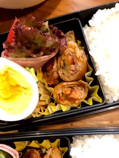 ☆お弁当 簡単 ナスとベーコン豚肉巻き☆-レシピのメイン写真