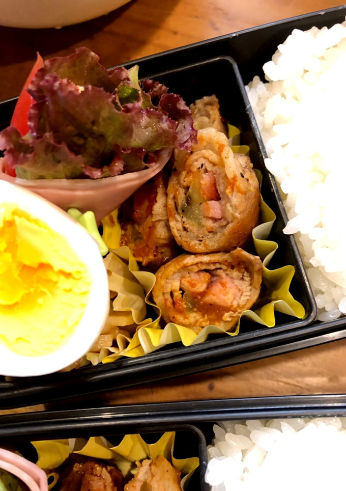 ☆お弁当 簡単 ナスとベーコン豚肉巻き☆-レシピのメイン写真