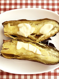 簡単♪無駄なし♪焼き芋の食べ方-レシピのメイン写真