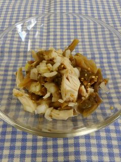 ささみと長ねぎの和え物-レシピのメイン写真