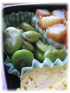 そら豆のオリーブ炒め-レシピのメイン写真