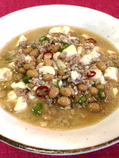 納豆de味噌麻婆豆腐♪-レシピのメイン写真